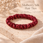 Klarivie Mulberry Silk Hair Tie - Pack of 1