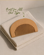 Klarivie Signature Bamboo Comb